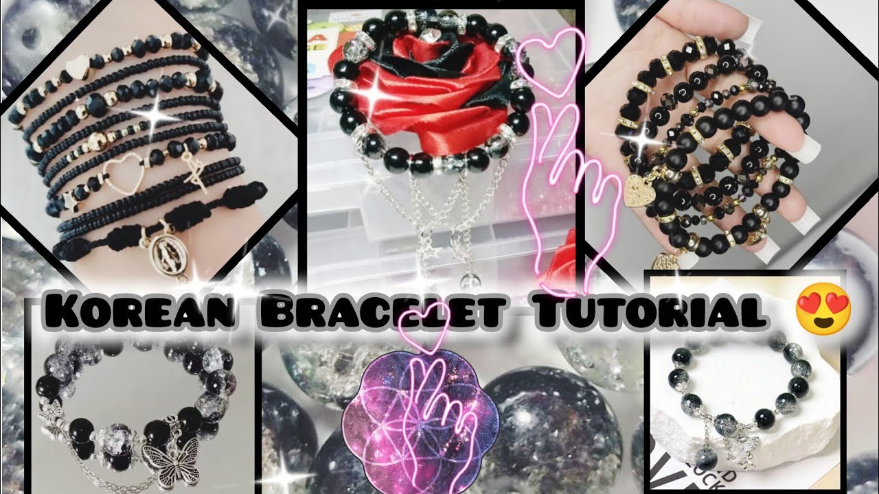 🌹Korean Crystal Friendship Bracelet | Easy Corded Bracelet Tutorial 2026 ✨ | Jewelry That Shines🌟