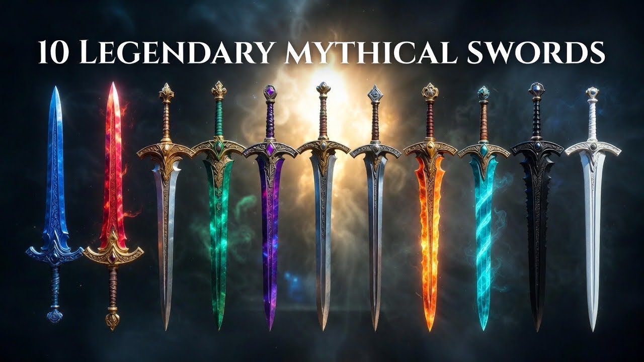 10 Mythical Swords From Legends That Were Too Powerful For Humans 