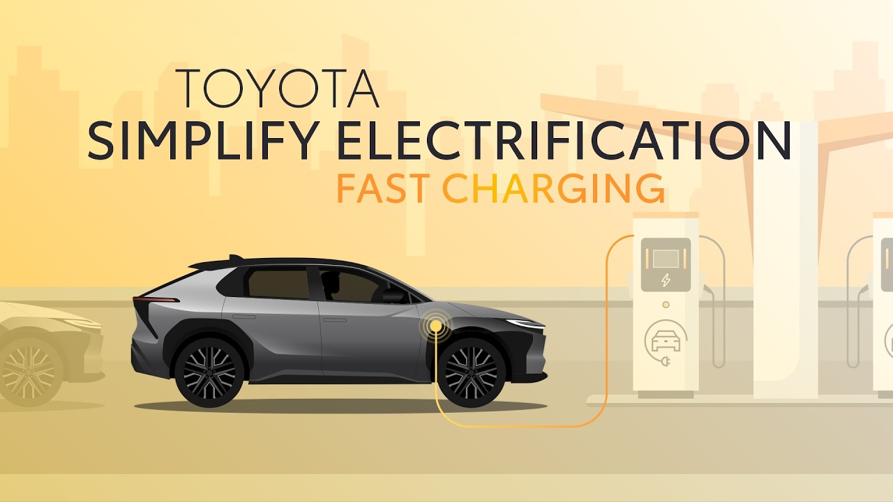 Toyota Electric Vehicles: Fast charging