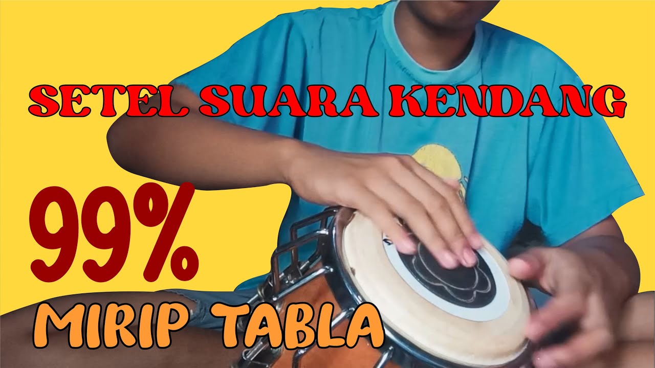 setel suara tak tung ketipung 99% mirip tabla