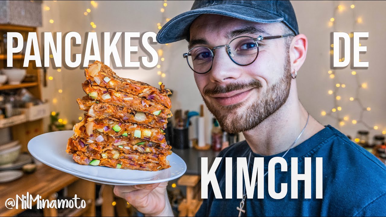 PANCAKES DE KIMCHI | Vegan & Sans Huile | Rapide et Facile @NilMinamoto