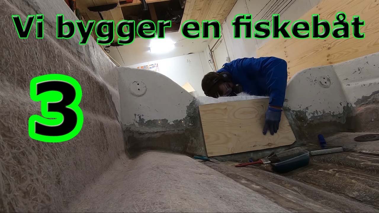 Vi bygger en fiskebåt (Crescent 425) - Del 3