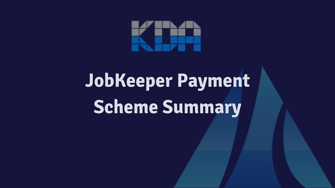 JobKeeper Payment Scheme Summary