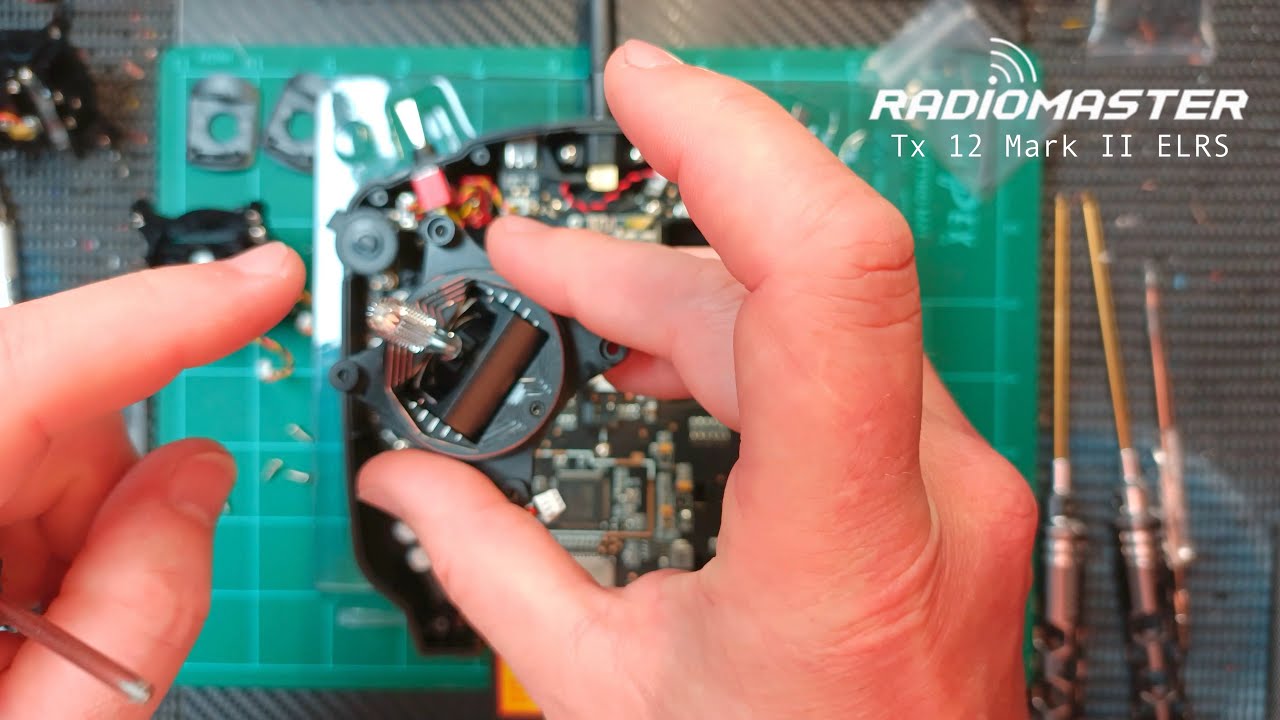 Changing the Radiomaster Tx12 Mark II gimbals to AG01 mini