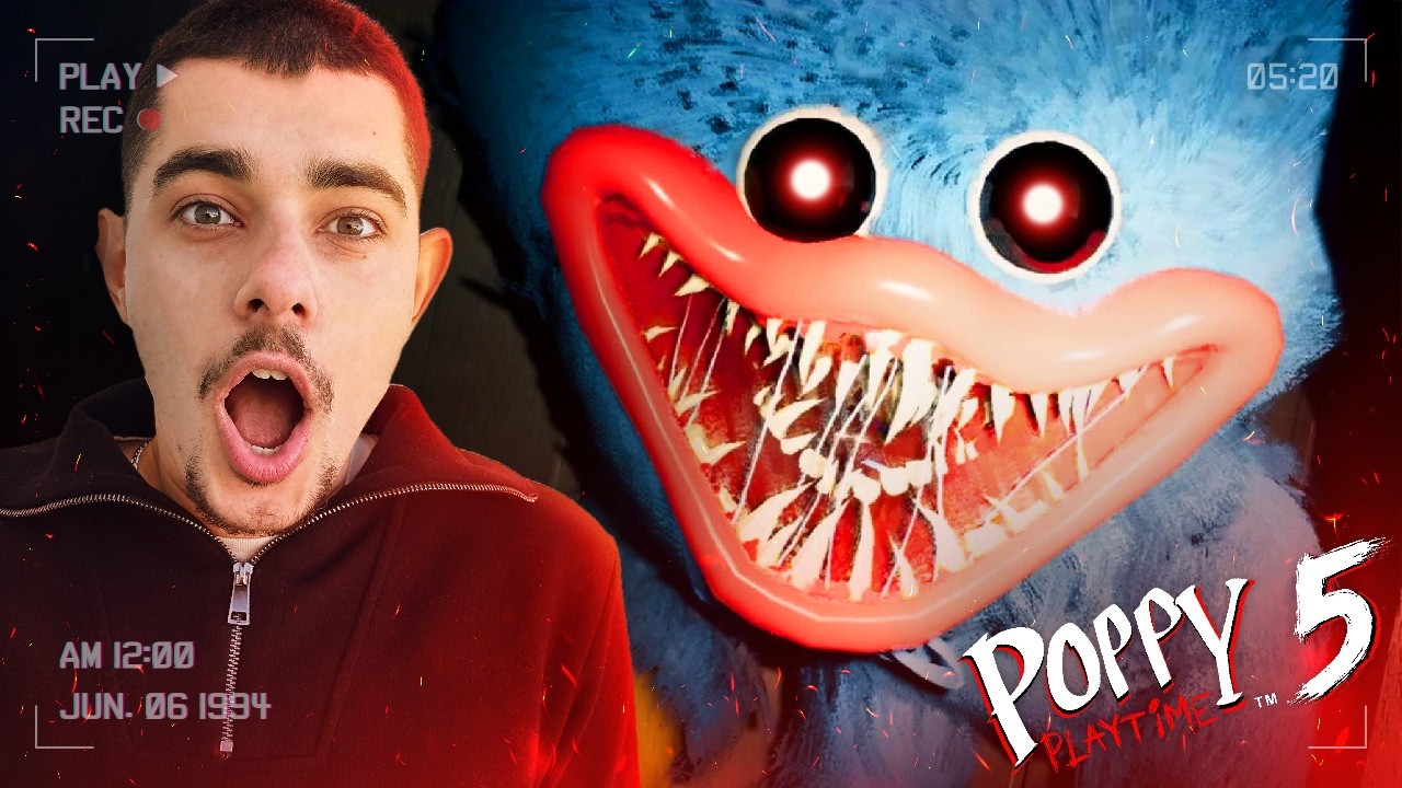 Poppy Playtime 5 KONACNO / FULL GAMEPLAY COMENTARY + Facecam