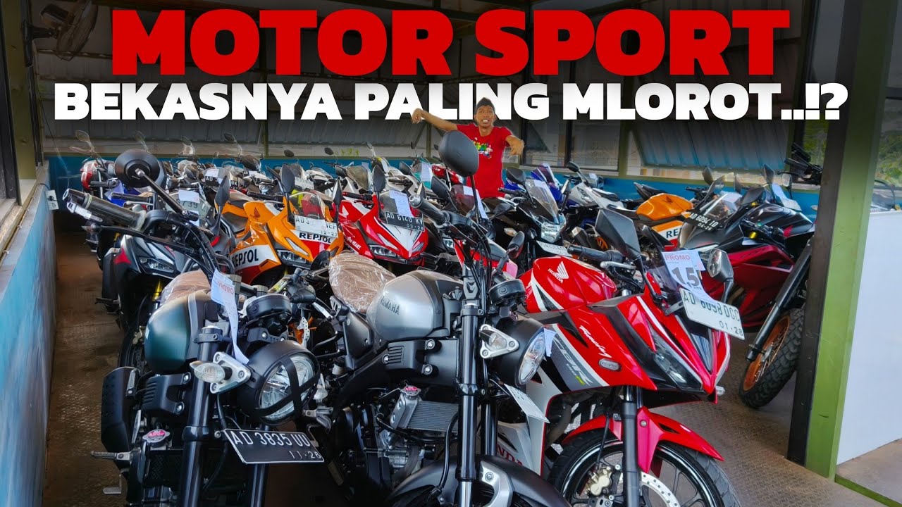 BEKASNYA PALING MLOROT!? PILIH MOTOR SPORT INI!? motor bekas murah - ANEKA JASA MOTOR 