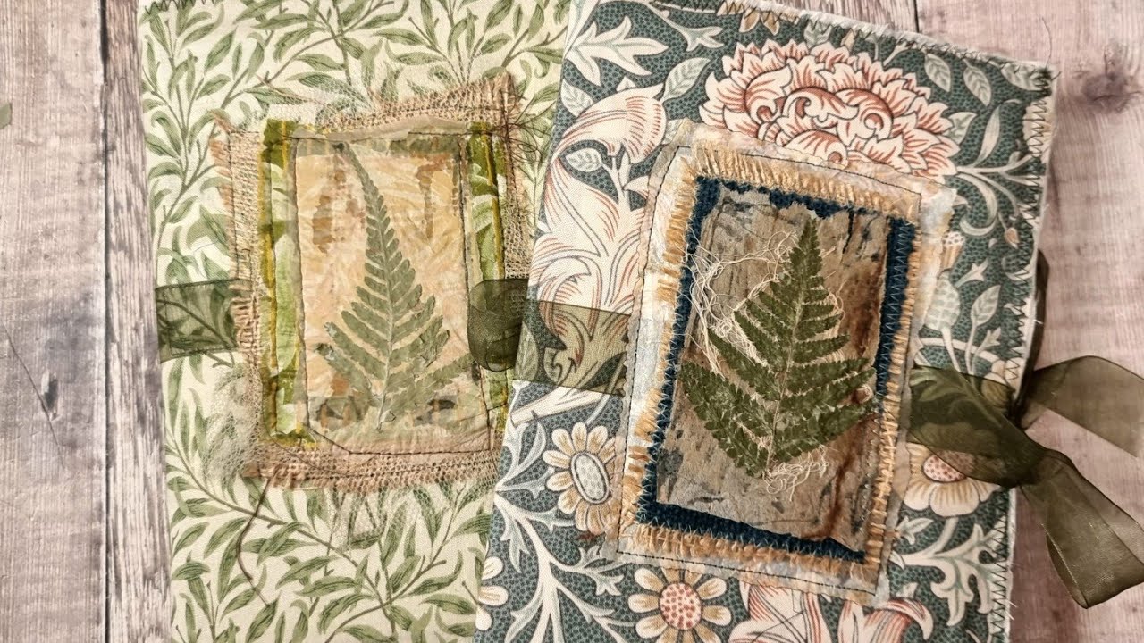 Making Inserts - Envelope Journal - William Morris Sage & Willow -  Part 1