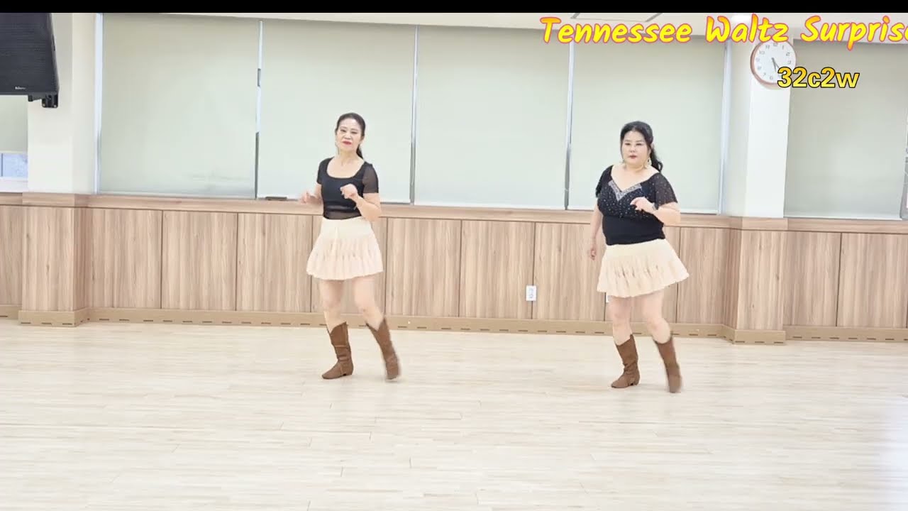 Tennessee Waltz Surprise (테네시왈츠 서프라이즈)#올드팝송 #ChaCha초급 라인댄스 Tag 1