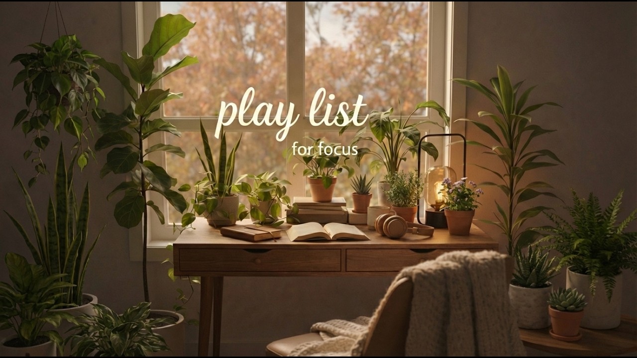 [Playlist] 잡생각이 멈추는 포근한 몰입 시간 🕯️ Cozy Lofi for Deep Focus