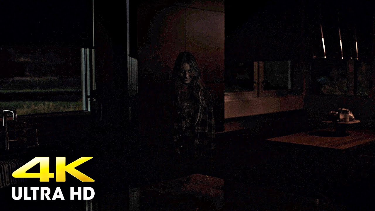 Smile (2022) - Rose Hallucinates Laura In The Kitchen Scene [4K UHD]