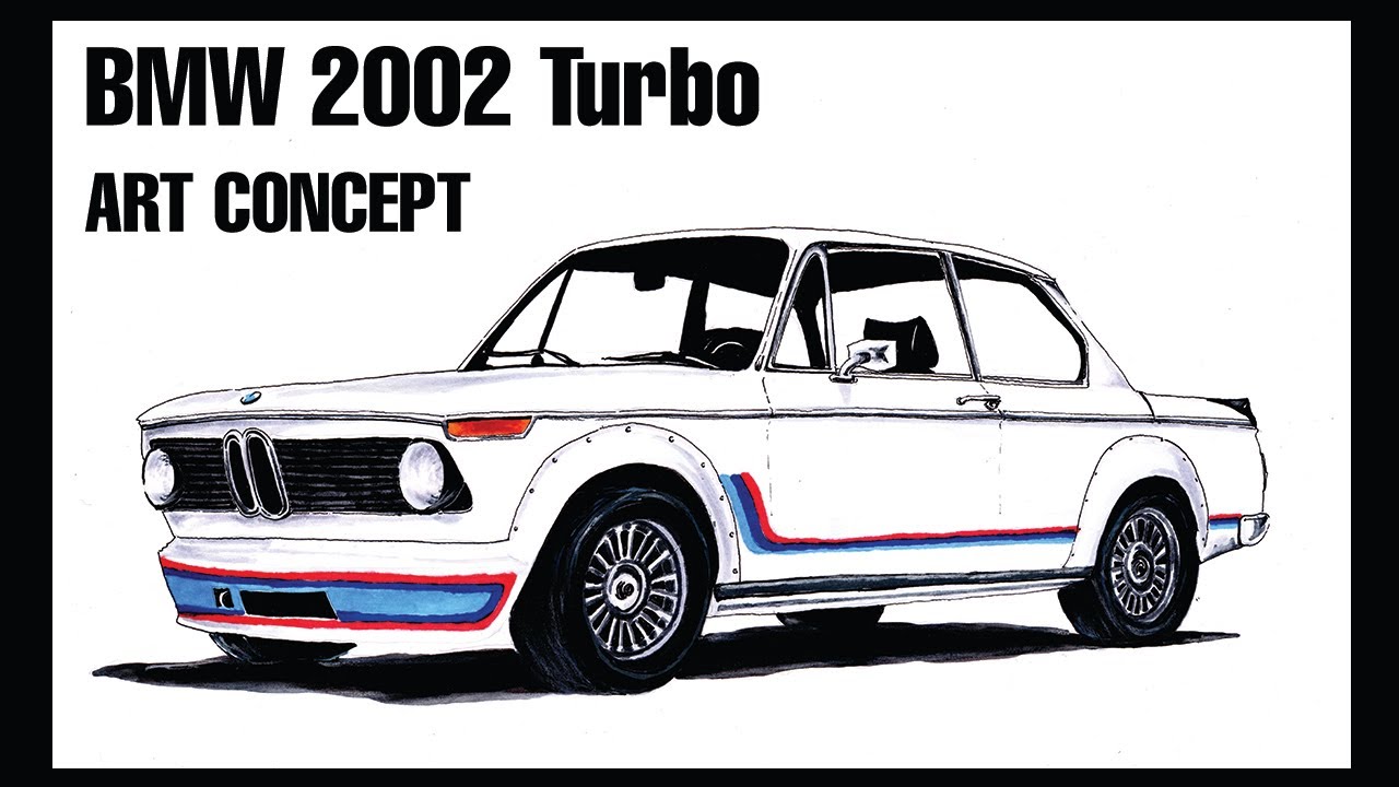 SKETCHING: BMW 2002 Turbo | ART | MARKERS CONCEPT