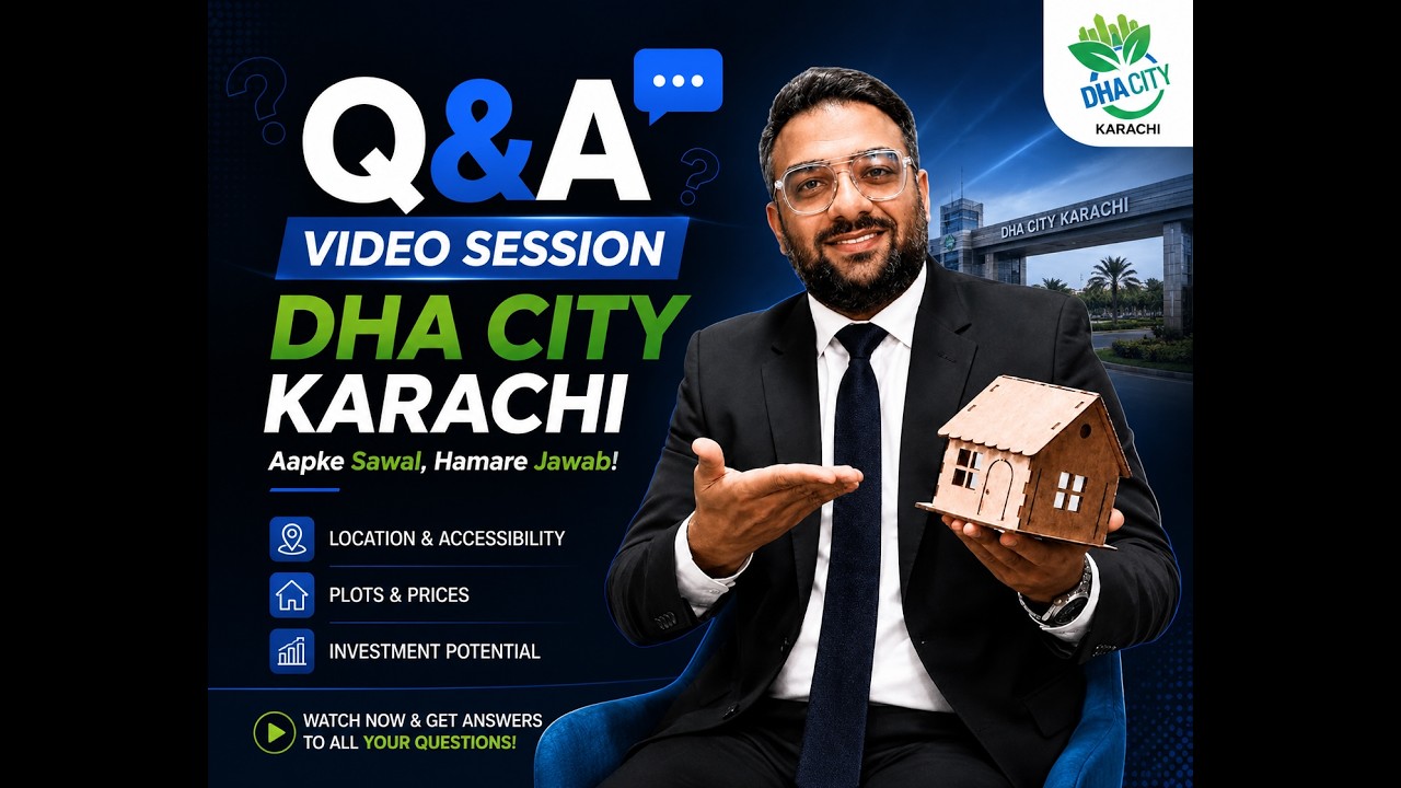'DHA City Karachi Q&A Session | Buyers & Sellers Ke Sawaalon Ke Jawab | Market Update 2026