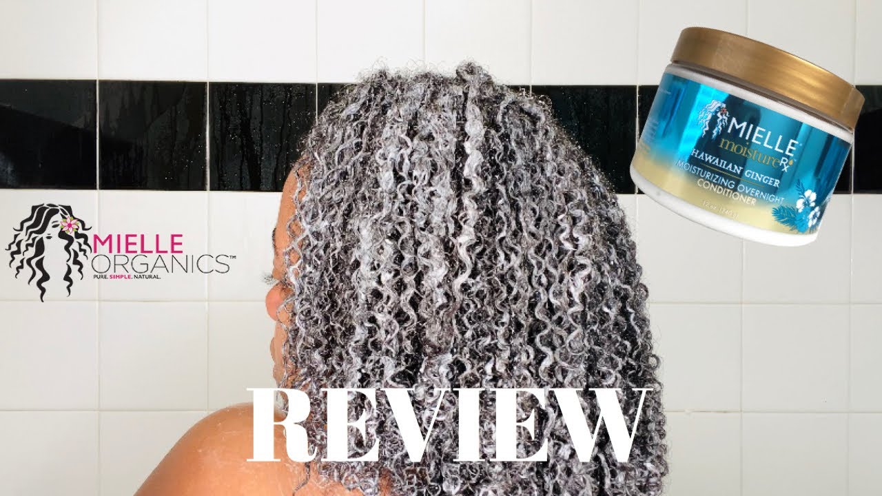 MIELLE ORGANICS OVERNIGHT CONDITIONER REVIEW... This is AMAZING 😱 | Its BraShannah