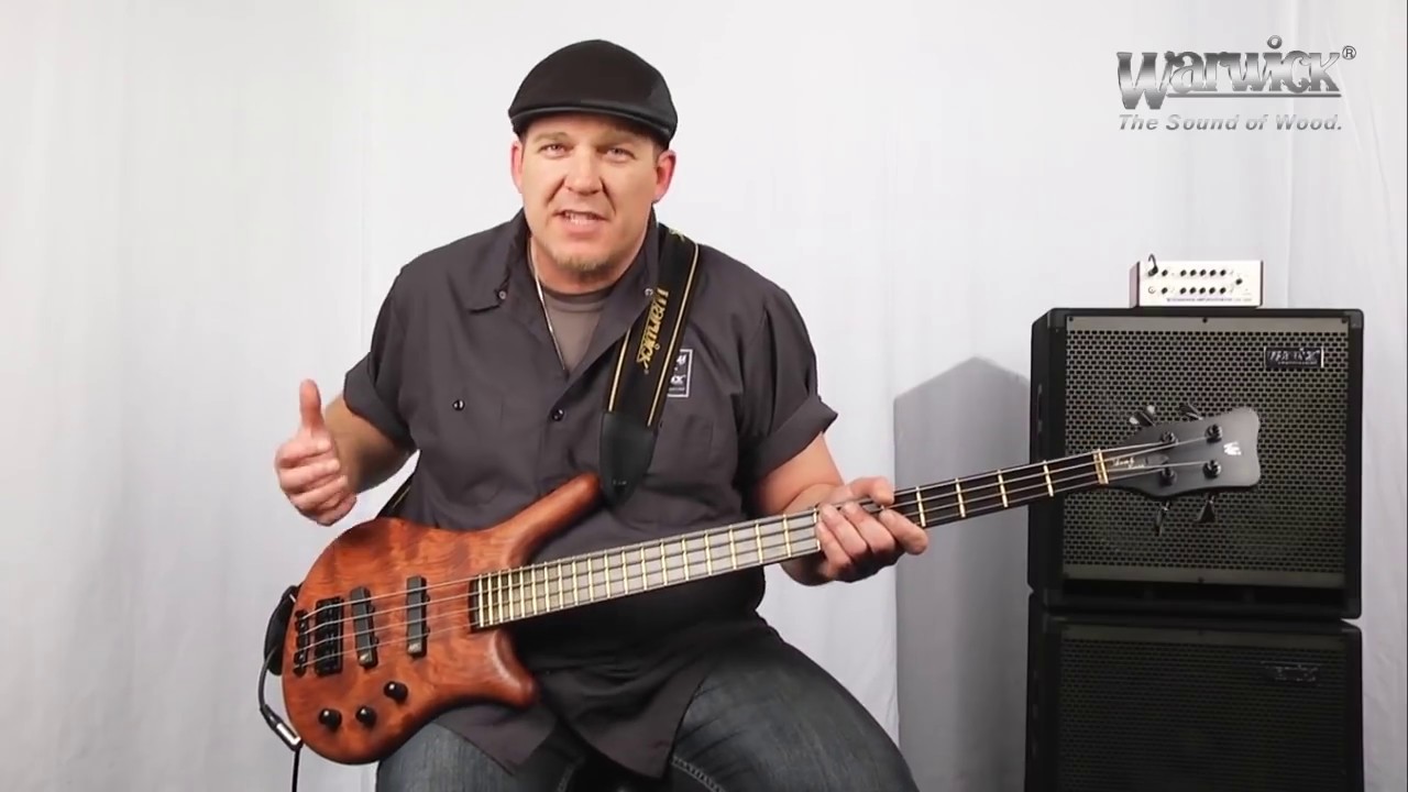WARWICK - THUMB NT 4-String - DEMO with ANDY IRVINE