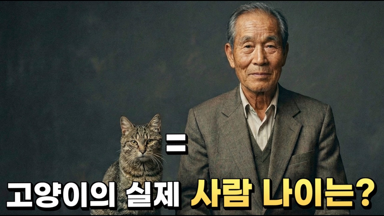 고양이의 '진짜 나이', 우리가 알고 있던 것과 완전히 다릅니다.