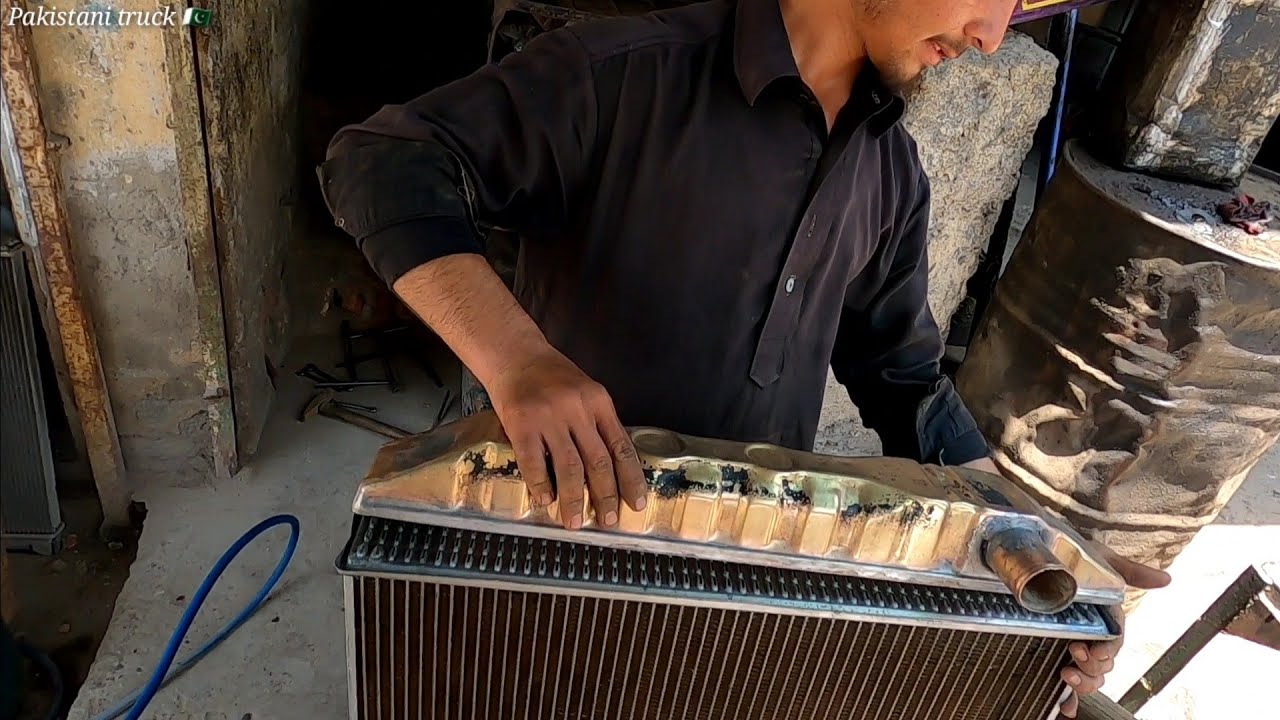 How to rebuild an old radiator and fitting