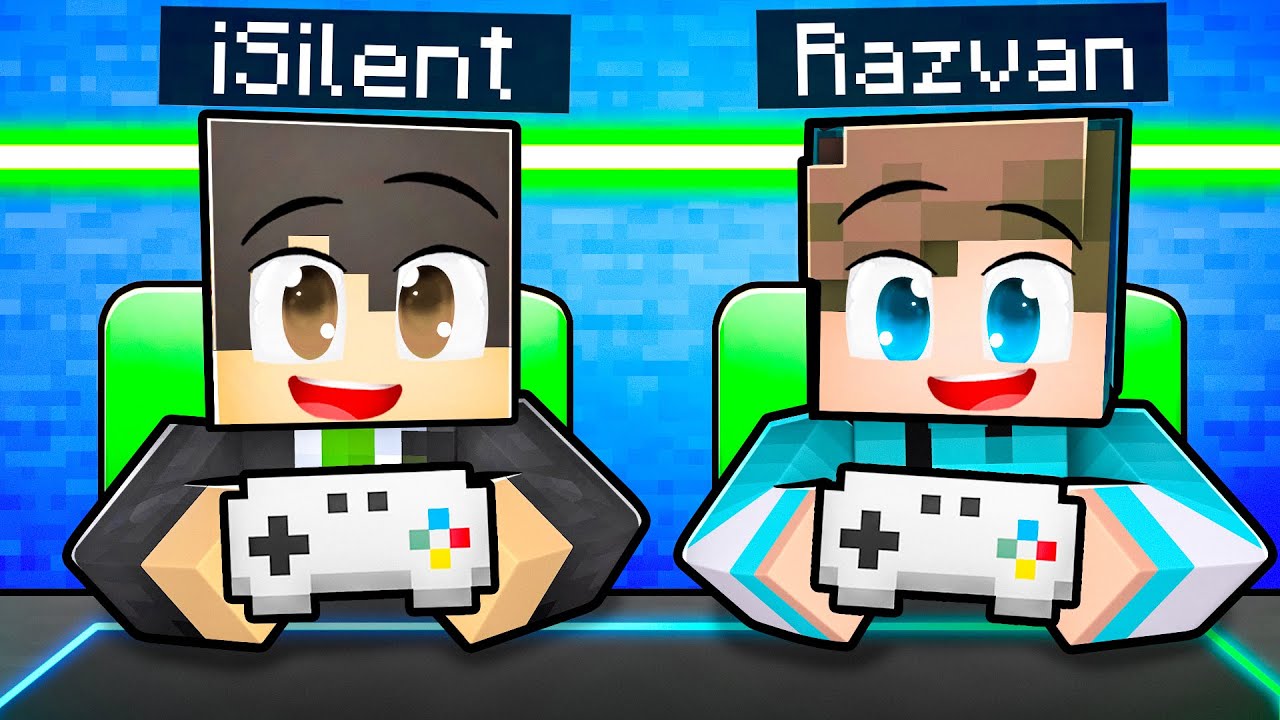 Ma Joc Minecraft cu Fratele Meu Pentru Prima Data...