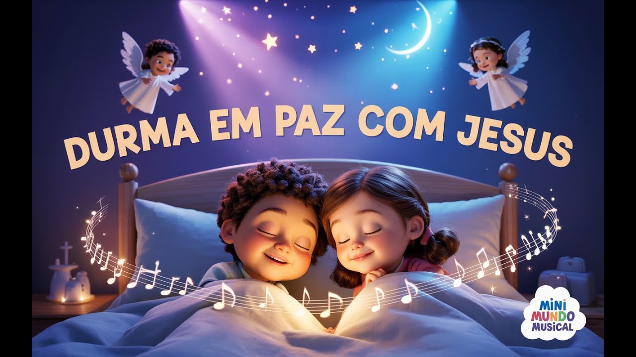 Durma, durma, pequenino  | Música de Ninar Bebê Dormir e Acalmar | Música Infantil Cristã