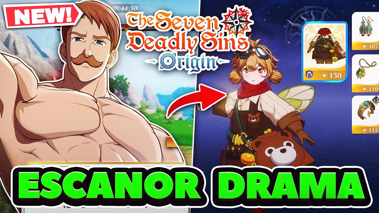 THE ESCANOR DRAMA, DAISY IS BROKEN? 1.1 UPDATE THOUGHT! | 7DS: Origin