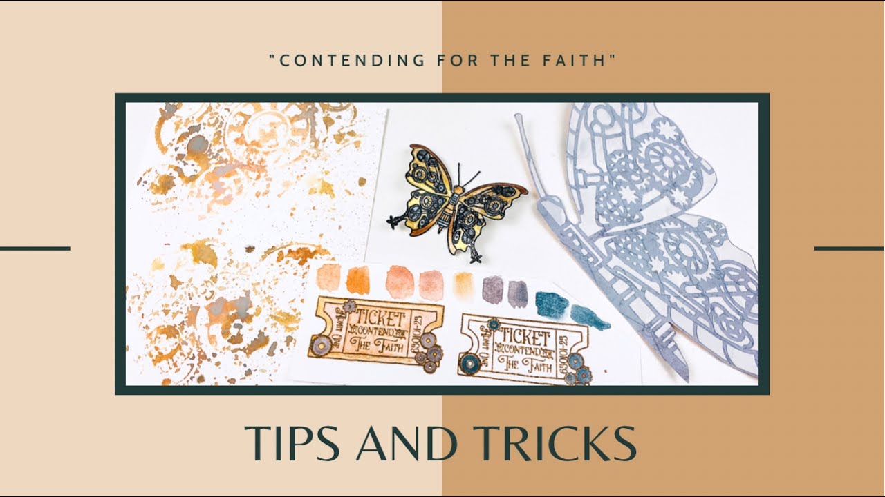 Tips and Tricks | Colorful Stamping, DIY Metallic Watercolors, and MORE!
