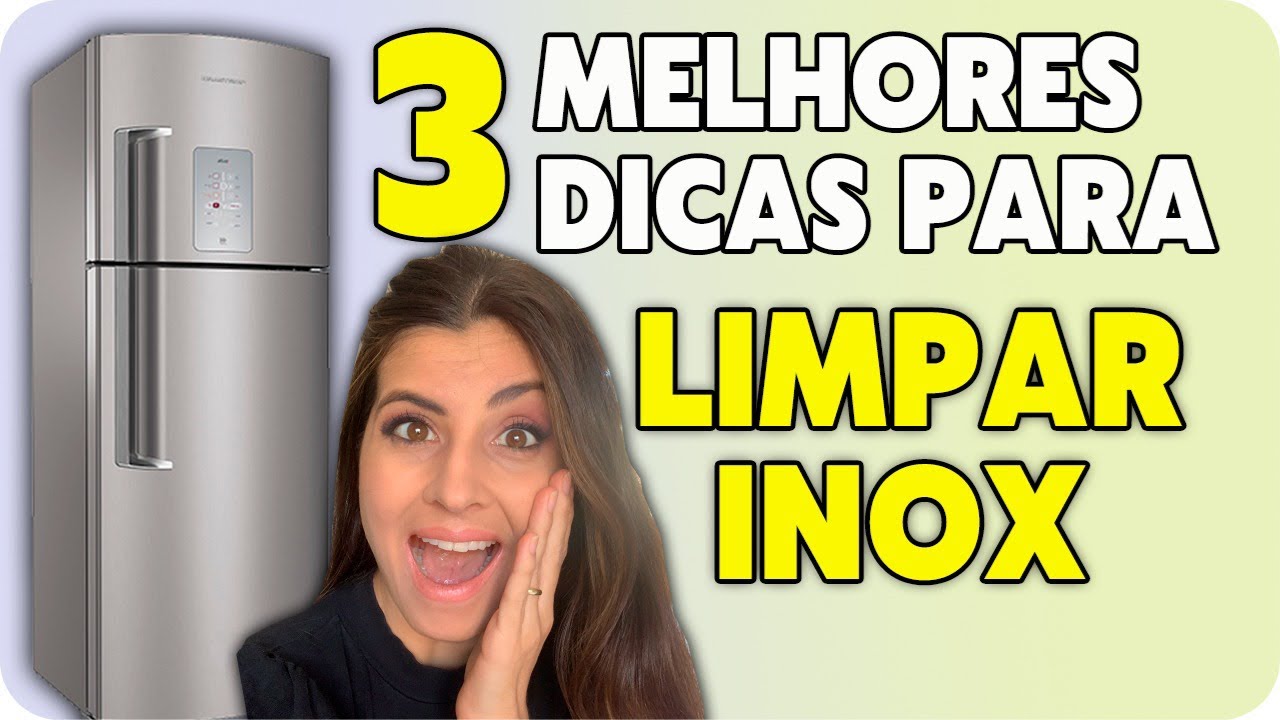 🟡 3 MELHORES DICAS PARA LIMPAR INOX - AS 3 DICAS QUE MAIS GOSTO PRA LIMPAR TUDO QUE É DE INOX!!