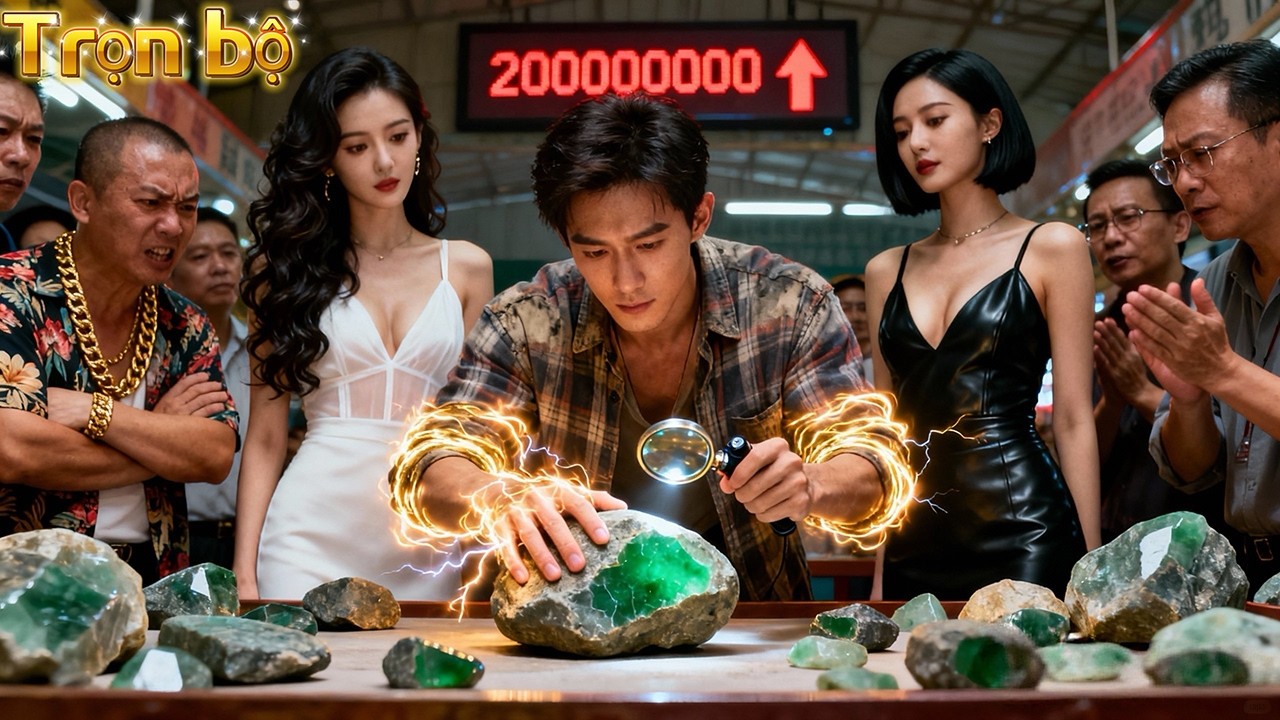 Công nhân kho hàng tầm thường hóa ra là truyền nhân Thạch Thần, ba nhát dao mở tuyệt phẩm ngọc！