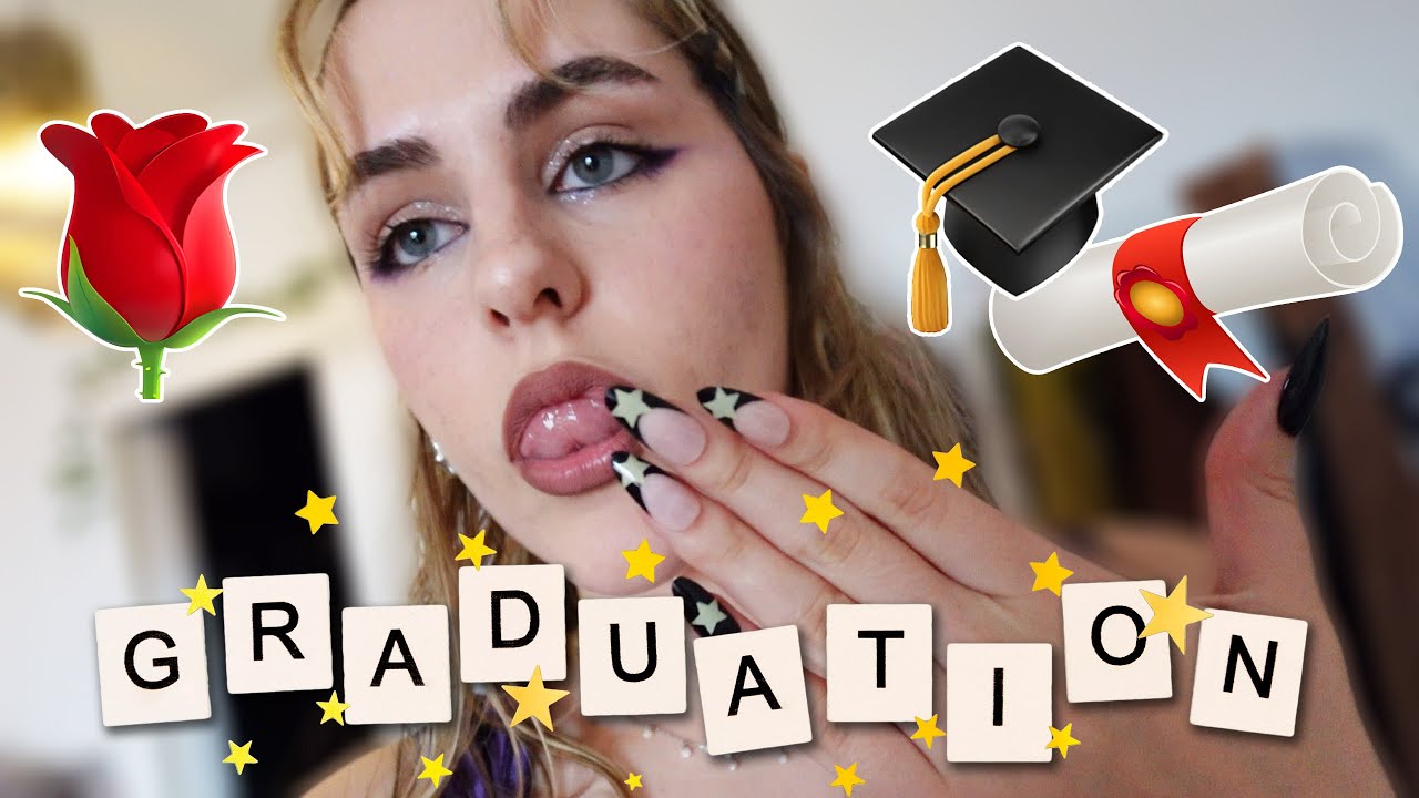 PREPARANDOME PARA MI GRADUACION 👩‍🎓 MAQUILLAJE 💄 + PEINADO 💇‍♀️ + VESTIDO 👗