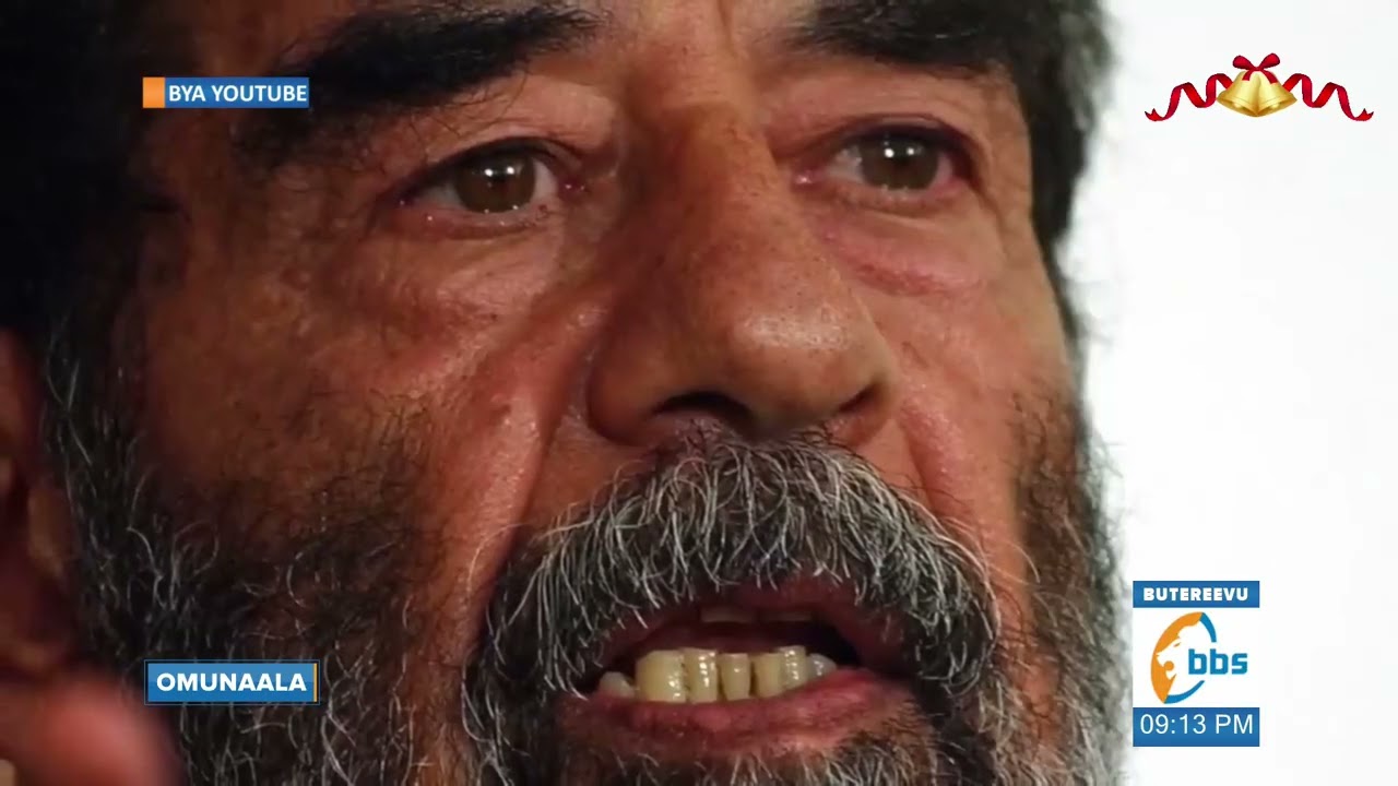 Emboozi ya Saddam Hussein, olugendo lwe olwokujja mu bukulembeze | #BBSOmunaala