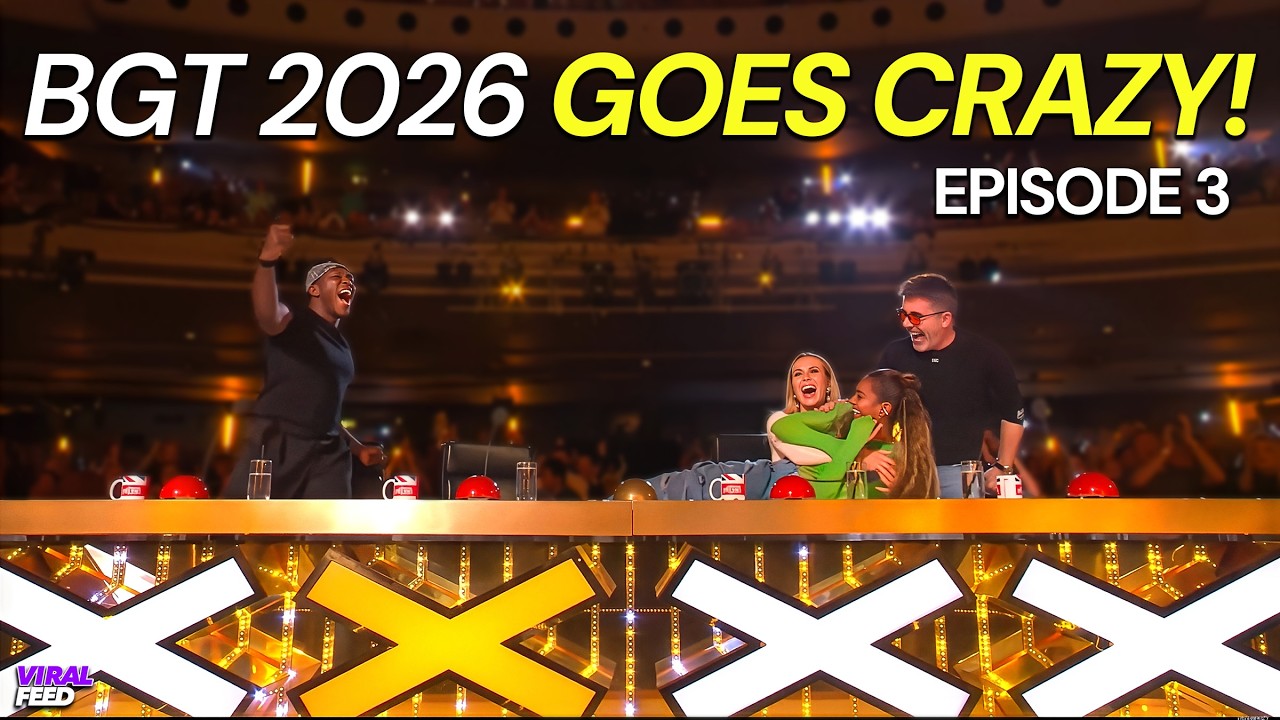 OMG! SHOCKING Golden Buzzer and MUST-SEE Auditions on BGT 2026 Week 3!
