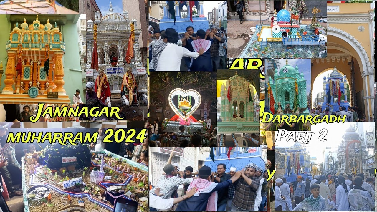 Jamnagar muharram 2024 || Darbargadh Part 2 || #viral #vlog