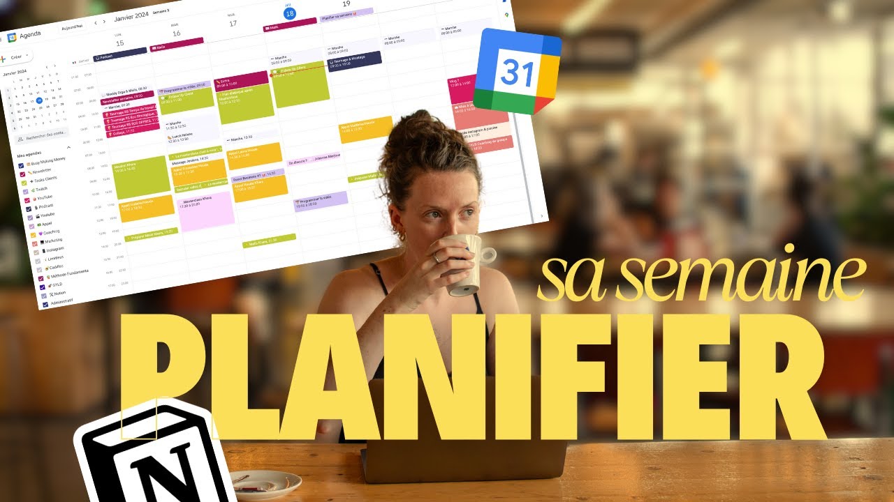 Comment planifier sa semaine | Comment s'organiser pour être productif | Organiser sa semaine