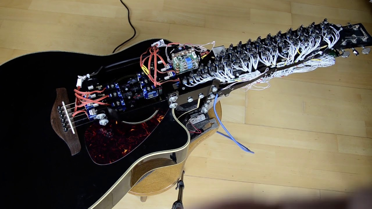 Mexican melody version 2(Guitar robot)
