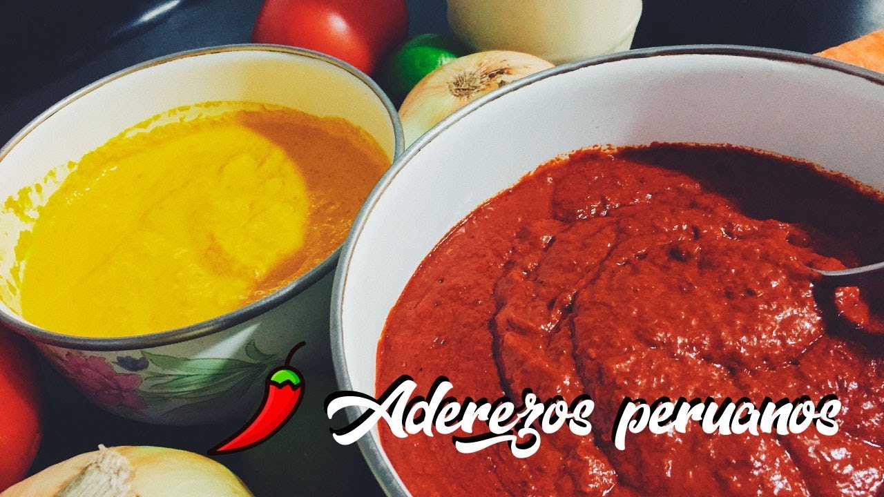 &iquest;C&Oacute;MO PREPARAR LOS ADEREZOS PERUANOS? 🇵🇪🌶 - Los secretos de la comida peruana