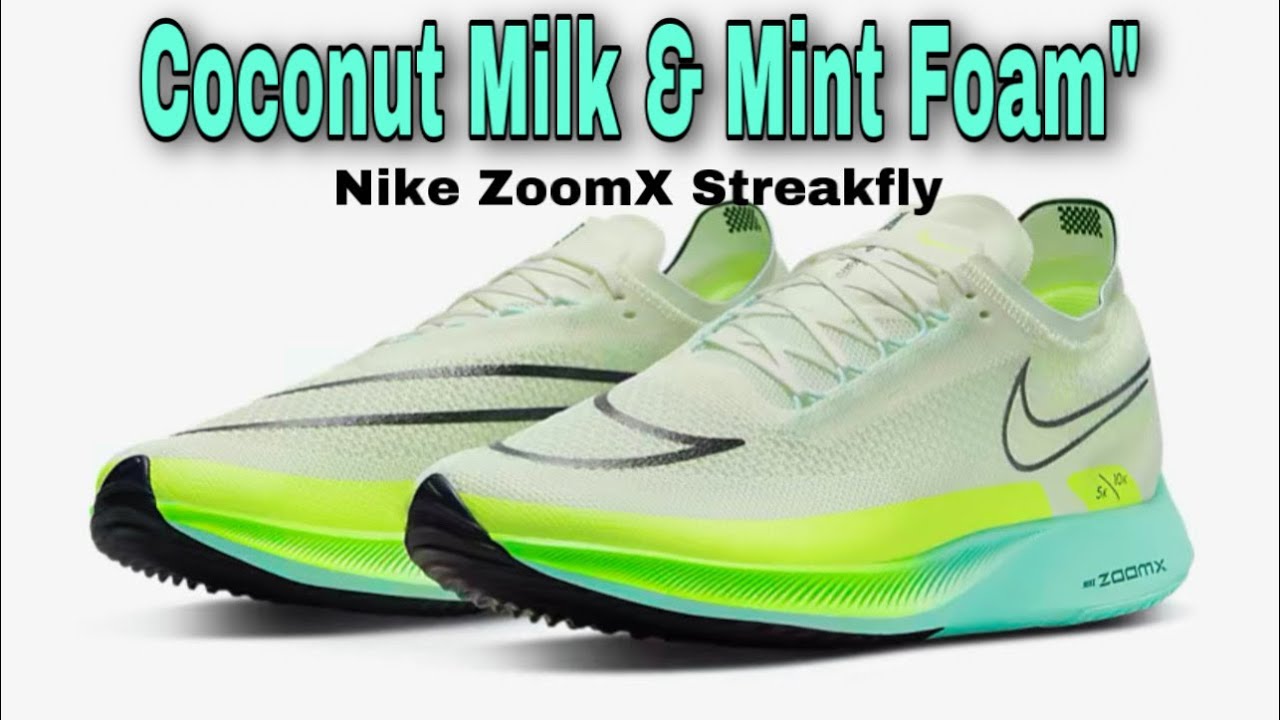 Men&rsquo;s Road Racing Shoes Nike ZoomX StreakFly &ldquo;Coconut Milk and Mint Foam&rdquo;