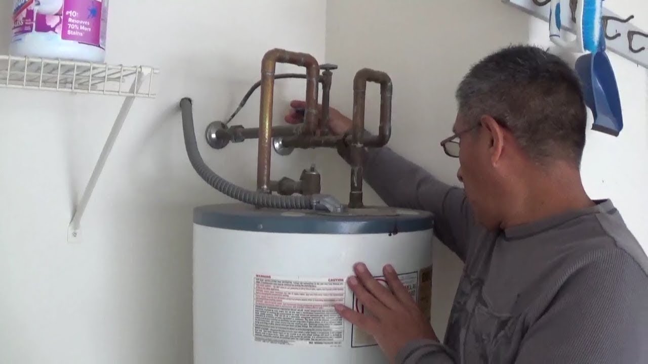 ¿Como cambiar un calentador electrico de agua? - How to change an electric heater?