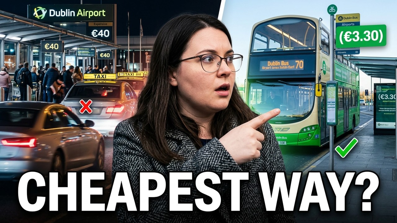 How to Get from Dublin Airport to City Centre for Just €3.30!