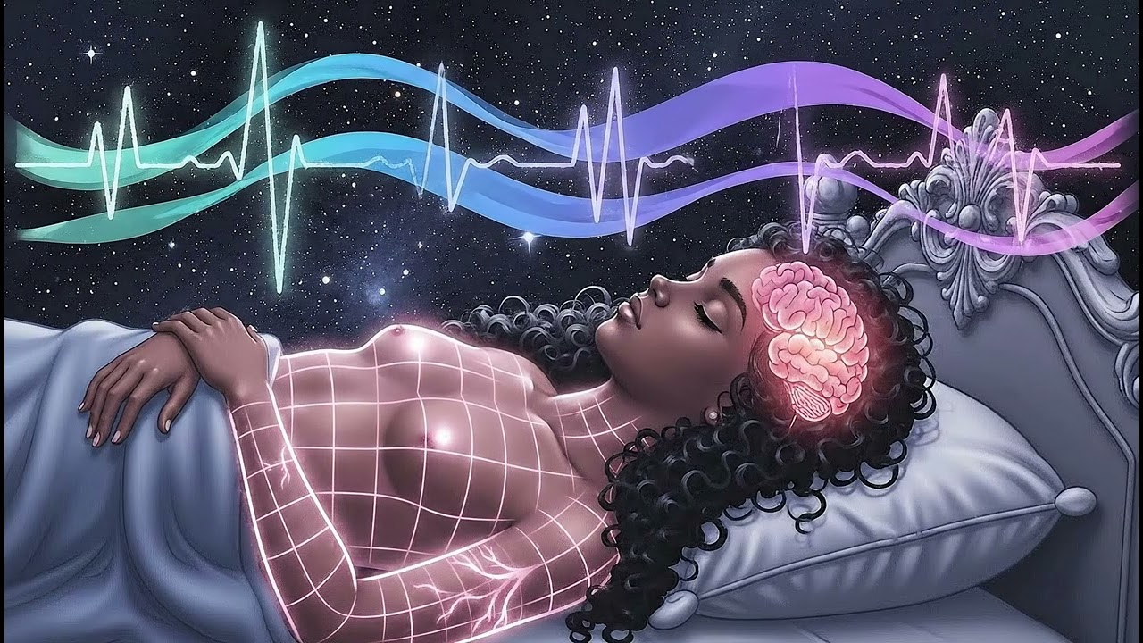 432Hz Deep Sleep & Anxiety Relief – Calm Nervous System, Relax Mind & Heal Gently