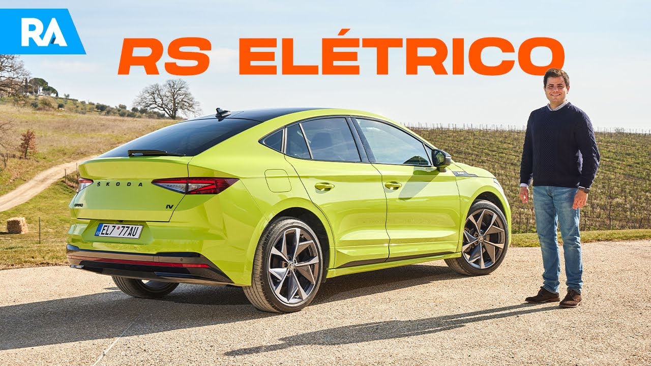O Skoda MAIS POTENTE de sempre. Skoda Enyaq Coupé (2022)