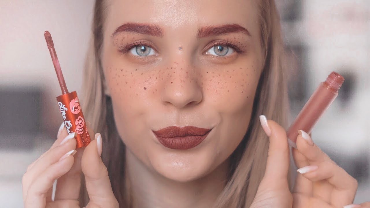 МАКИЯЖ только ОДНОЙ ПОМАДОЙ 💄 RINA
