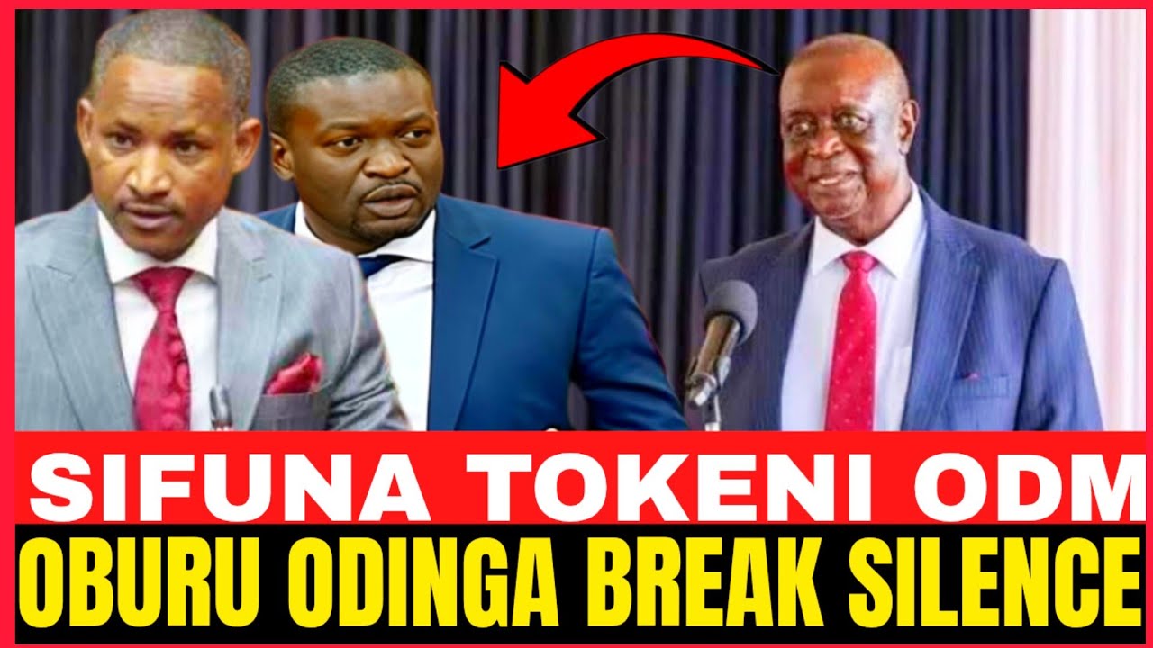 SIFUNA TOKENI ODM!!OBURU ODINGA FIRE BACK TO SIFUNA AND BABU OWINO