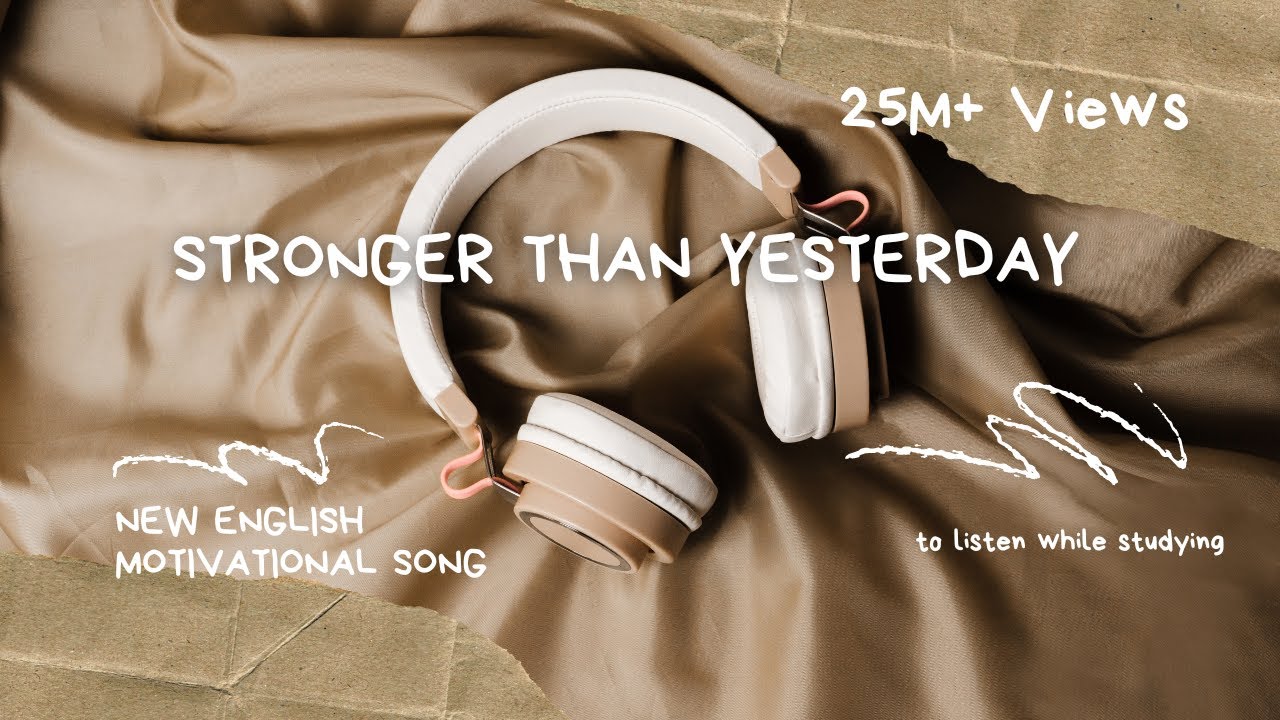 Stronger Than Yesterday(Lyrics)|Epic English Motivational Anthem 2025 (Lyrics Video) #christianmusic