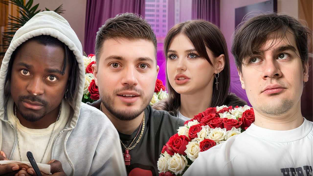 ФЛИРТ С ТИКТОКЕРШЕЙ ДИАНОЙ АСТЕР | УГАР С РОСТИКОМ, БРАТИШКИНЫМ, КАДРОЛОМ И ДРУГИМИ