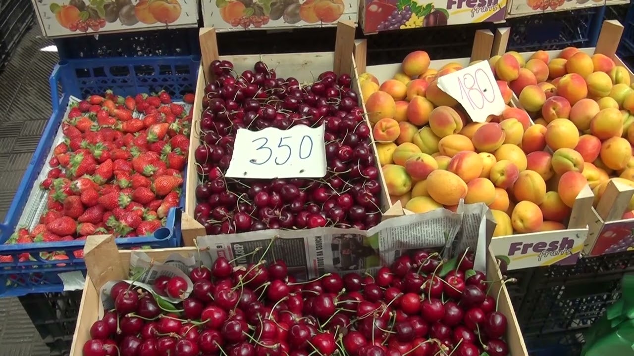 Tv Tera Bitola Ogan i plamen se cenite na ovosjeto na pazarite vo Bitola 25 06