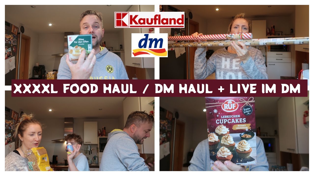 XXXXL EINKAUF / KAUFLAND / DM / LIVE IM DM / GROSSFAMILIE