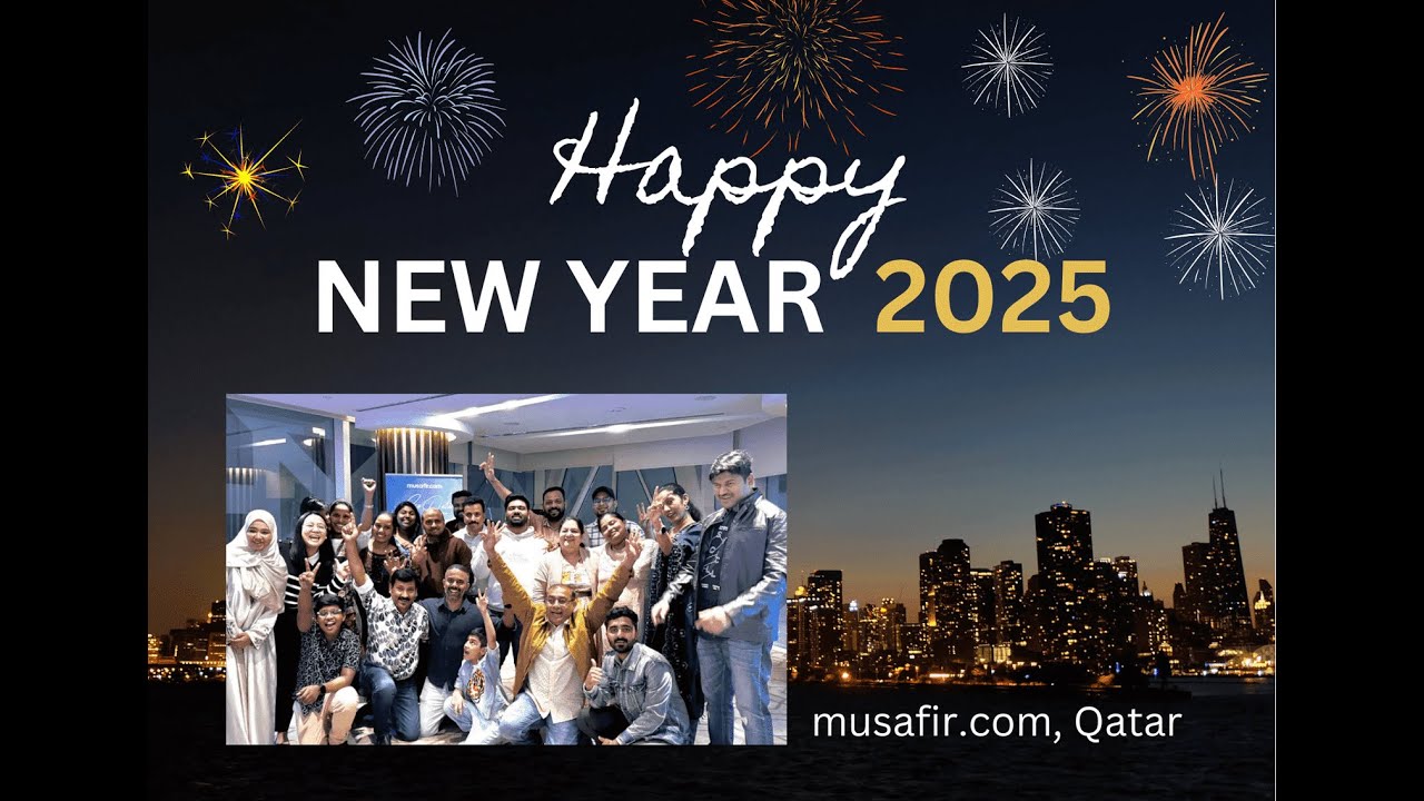 2025 New year celebrations : Qatar Musafir.com.