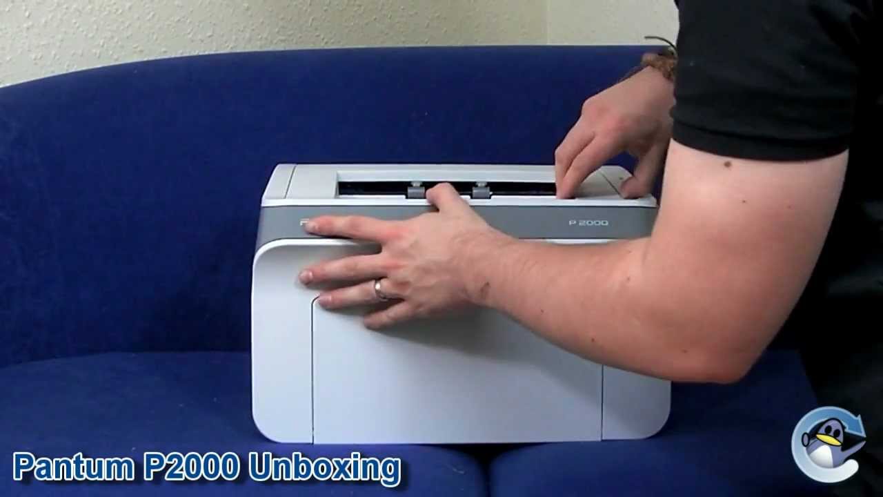 Pantum P2000 Unboxing