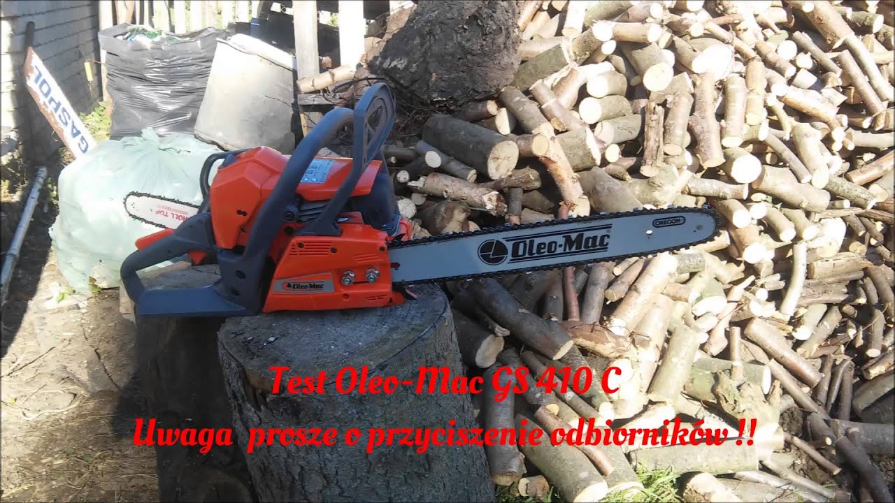 Test Oleo-Mac GS 410 C 2,5 KM