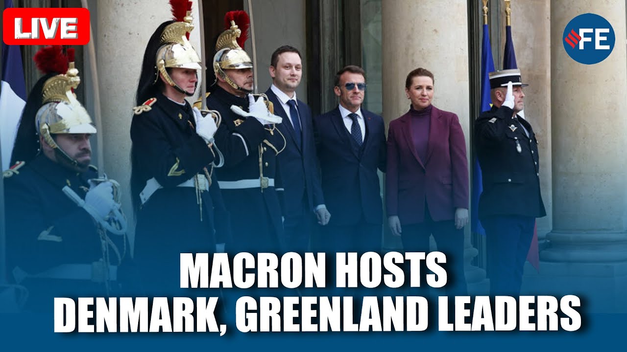 Macron Greenland Summit LIVE | Macron Meets Denmark, Greenland Leaders to Discuss Arctic Security