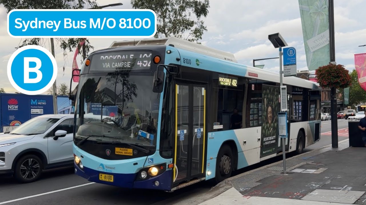 Sydney Transport Vlog 175: Sydney Bus M/O 8100 || Scania K320UB Custom Bus CB80 Kickdowns