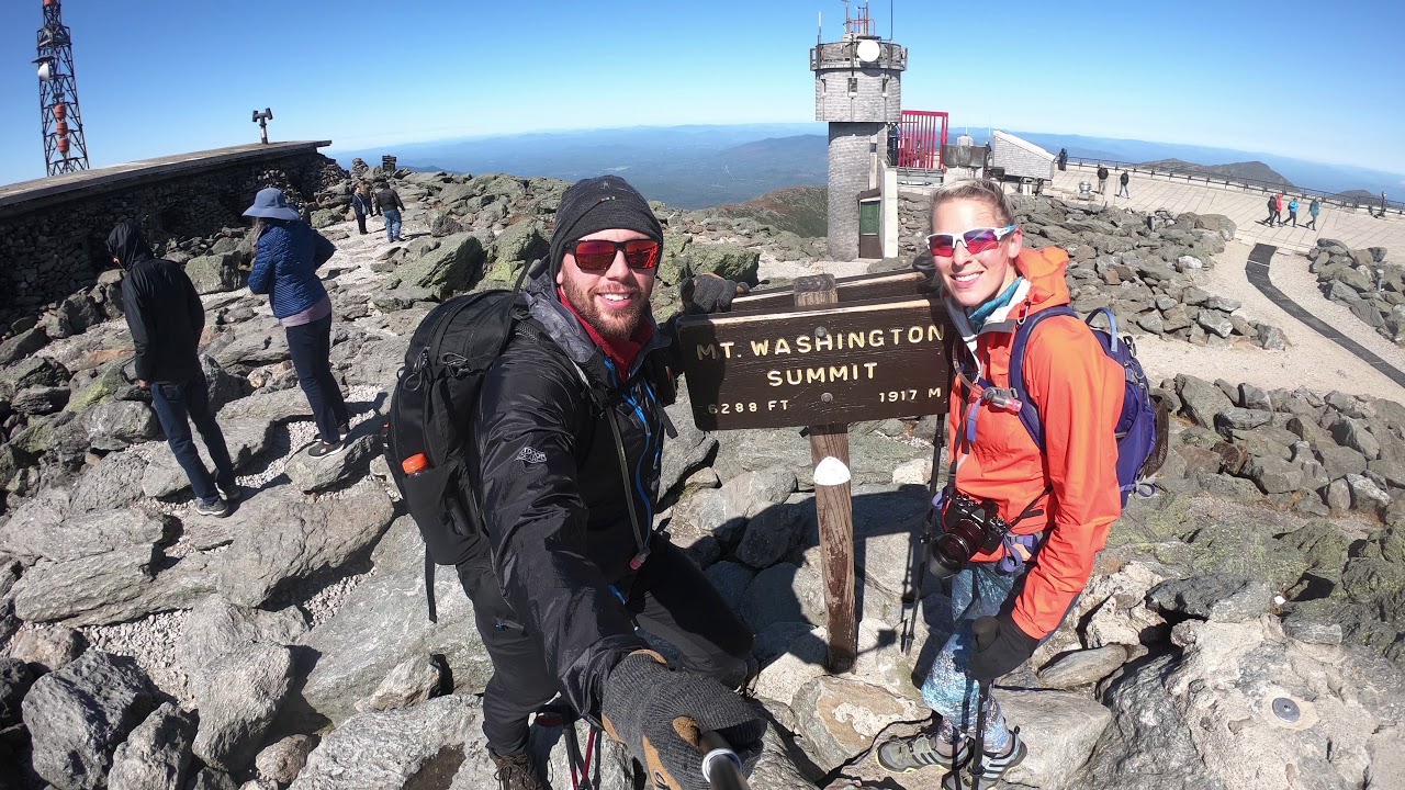 Mt. Washington Loop (NH): Jewell Trail - Ammonoosuc Ravine Trail